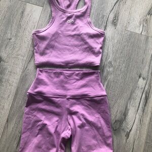 ALO Yoga Aspire Tank and Short Set